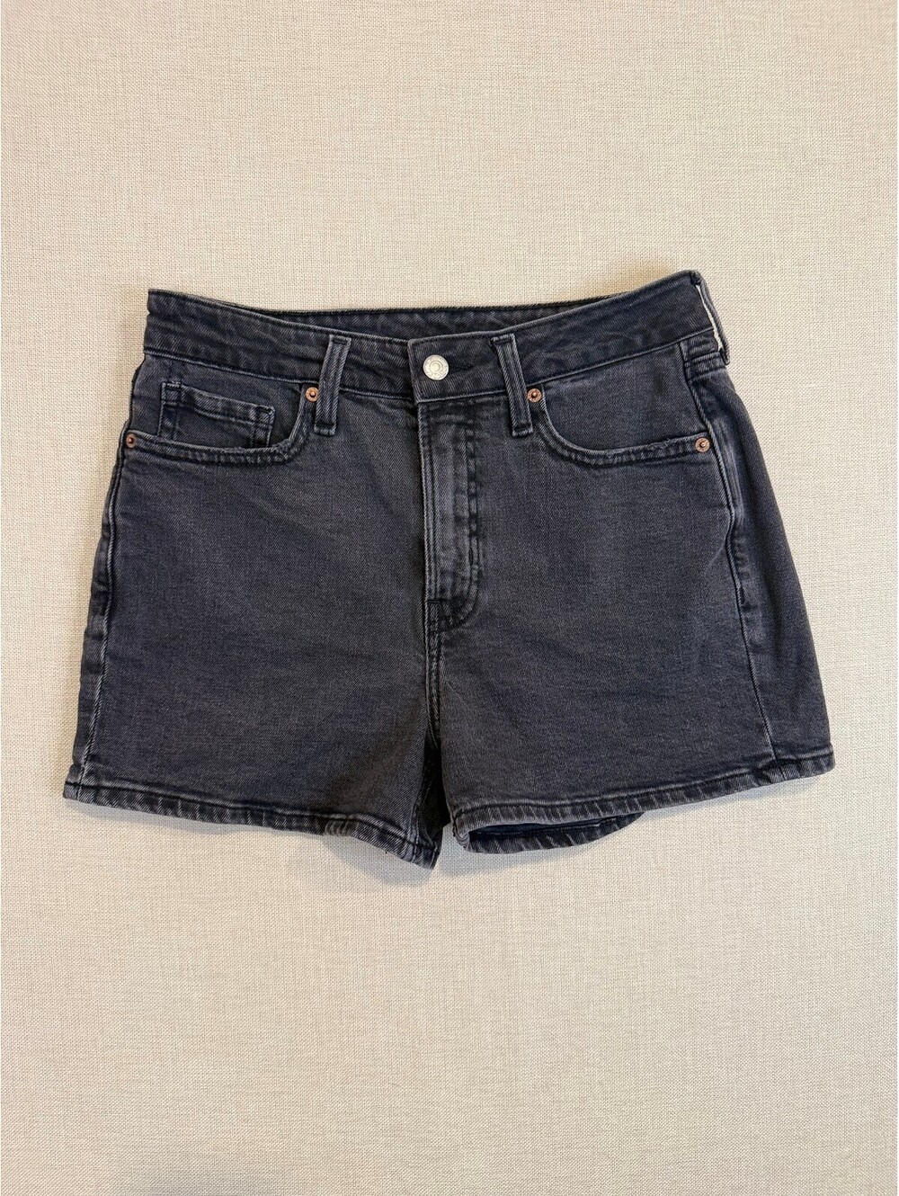 Old Navy Black Denim Jean Shorts